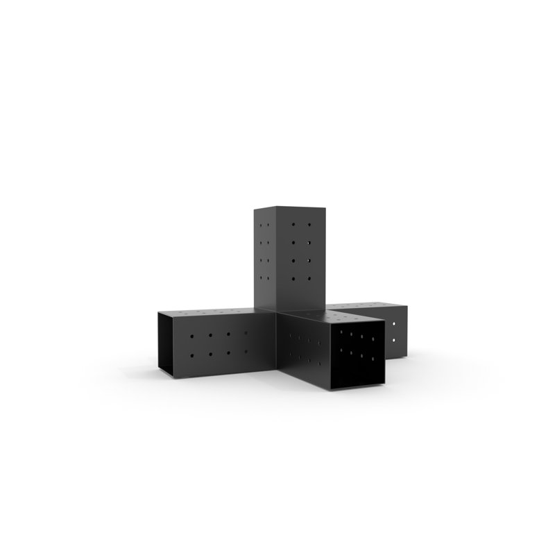 TOJA GRID Toja Grid Gray Metal Hardware for Pergola Wayfair